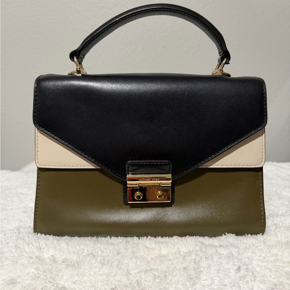 SOLD❣️ Michael Kors Tri-Color MD Sloan Handbag